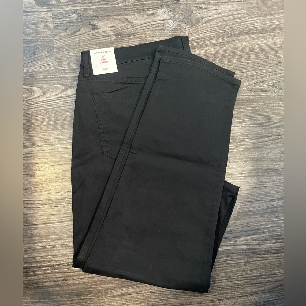 Men's Lucky Brand 121 slim straight pants